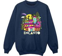 Disney - "Encanto Many Houses" Sweatshirt für Mädchen BI16703 (152-158) (Marineblau)
