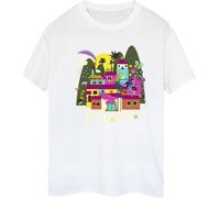 Disney - "Encanto Many Houses" T-shirt pour femme BI22324 (3XL) (Blanc)