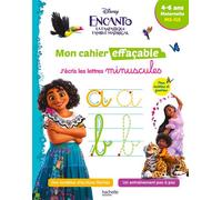 Disney - Encanto - Mon cahier effaçable - J'écris les lettres minuscules (4-6 ans) - Collectif - Hachette Education - broché - Scolaire / Universitaire