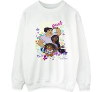 Disney - "Encanto Sister Goals" Sweat-shirt pour femme BI16799 (XXL) (Blanc)