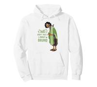 Disney Encanto We Don’t Talk About Bruno Sweat à Capuche, Unisexe pour adultes, Blanc, XXL