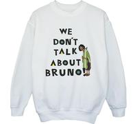 Disney - "Encanto We Dont Talk About Bruno" Sweatshirt für Jungen BI16532 (128) (Weiß)