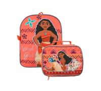 Disney Enfants Sac à Dos et Sac à Lunch Moana Orange Taille Unique