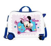 Disney Enjoy Minnie Icon Valise Enfant Bleu 50x38x20 cms Rigide ABS Serrure à combinaison 34L 2,3Kgs 4 roues Bagage à main