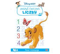 Disney enseigne le cahier d'exercices classique Numéros