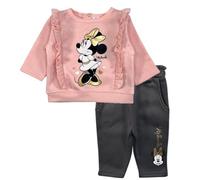 Disney Ensemble Bébé Minnie - Tenue confortable et élégante pour bébé fille, idéale pour le quotidien - Taille 12 Mois - Rose