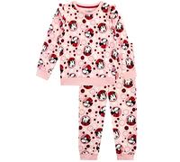 Disney Ensemble de Pull-over et Pantalon de Jogging Minnie Mouse pour filles Tenue 2 pièces pour enfants Rose 6-7 ans