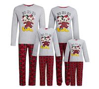 Disney Ensemble de pyjama assorti de Noël pour toute la famille avec motif de Mickey Mouse pour hommes, femmes, garçons et filles, Enfants, 8 ans