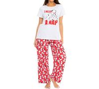 Disney Ensemble De Pyjamas Femme Les 101 Dalmatiens Rouge XX-Large