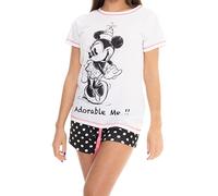 Disney Ensemble De Pyjamas Femme Minnie Mouse Blanc Small