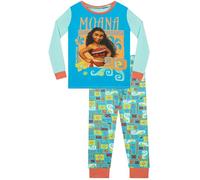 Disney - Ensemble De Pyjamas - Moana - Fille - Bien Ajusté - Multicolore - 4-5 Ans
