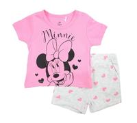Disney Ensemble Minnie Bébé Fille, Rose, 6 Mois