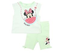 Disney Ensemble Minnie Bébé Fille, Vert, 18M