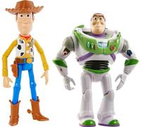 Disney et Pixar Toy Story Lot de 2 figurines Woody et Buzz de 17,8 cm