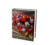 Disney Exclusive Mickey Mouse & Friends Sweet Memories Rouge Album Photo pour 200 Photos de Taille jusqu'à 10,2 x 15,2 cm