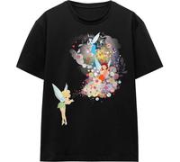 Disney Fairies - T-shirt "Fun" pour homme/femme unie TV17313 (M) (Noir)