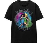 Disney Fairies - "True Talent Within" T-shirt Homme/Femme Unie TV17166 (M) (Noir)