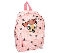 VadoBag Sac à dos Bambi We Meet Again – Image du héros – Noir/Rose Taille unique