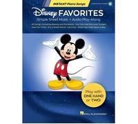 Disney Favorites - Instant Piano Songs Book/Online Audio