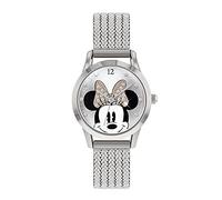 Disney Femme Analogique Classique Quartz Montre avec Bracelet en Acier Inoxydable MN8008