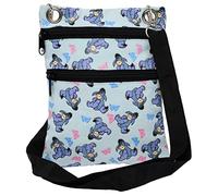 Disney Femme Sac à Passeport à Longue Sangle, Bleu Clair, Taille Unique
