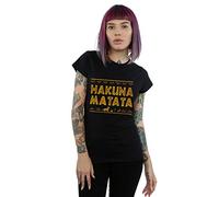 Disney Femme The Lion King Hakuna Matata T-Shirt Noir XX-Large