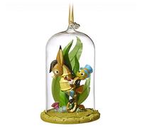 Disney - Figurine décorative de Jiminy Cricket - Dans un dôme en verre - Pinocchio
