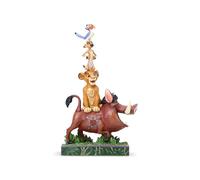 Enesco Figurine Disney Traditions Le Roi Lion Pumbaa Simba Timon Zazu – Plastique Multicolore