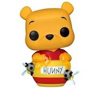 Disney - Figurine POP! Winnie dans le pot de miel 9 cm Jaune doré (corps), rouge (chemise), pot de miel jaune avec bande rouge, détails abeille noirs/gris et ailes translucides bleuâtres, yeux/nez noi