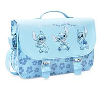 Disney Stitch Sac Bandoulière Fille et Ado, Sacs Bandoulière Réglable (Bleu)