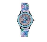 Disney Filles Analogique Quartz Montre avec Bracelet en Silicone LAS9011