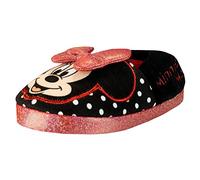 Disney Filles Chaussons Minnie Mouse Noir 27