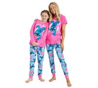 Disney Filles Dames Mini Me Lilo & Stitch Pyjama Famille Assorti (Filles, 9-10 Ans)