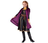 Disney Filles Déguisement La Reine des Neiges Anna Multicolore 3-4 Ans