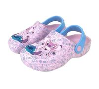 Disney Filles Stitch et Angel Clogs avec Charms Sandales d'été Sliders avec Sangle de Cheville Chaussures de Plage