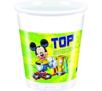 Disney - Football - Gobelets de fête, plastique 8er-Pack SG29459 (Taille unique) (Coloré)
