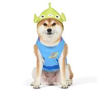 Disney for Pets Costume d'halloween Toy Story d'extraterrestres pour Chiens - Taille XS - Costume d'halloween sous Licence Officielle Disney pour Chien, Bleu (FF22910)