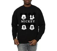 Disney - "Four Heads" Sweat-shirt pour homme BI1141 (M) (Noir)