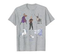 Disney Frozen 2 Cast Group Shot Poster T-Shirt