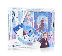 Disney Frozen 2 Coffret Journal Intime Fille et Boîte à Secrets de La Reine des Neiges 2 avec Elsa et Anna, Autocollants, Carnet, Stylos et Strass Inclus, Super Cadeau Fille pour Anniversaire, Noel