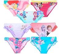 Disney Frozen 2 - Fille - Maillot de bain Monokini Slip Mer Piscine - Produit original sous licence officielle, 18156 Minnie Monokini Rose, 8 ans