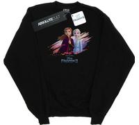 Disney - "Frozen 2 Nature Is Beautiful" Sweat-shirt pour femme BI18729 (S) (Noir)