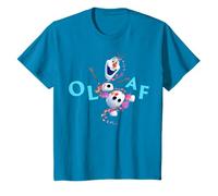Disney Frozen 2 Olaf Autumn Leaves Happy Portrait T-Shirt