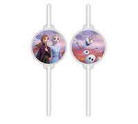 Disney Frozen 2 Pailles blanches 99686, Blanc