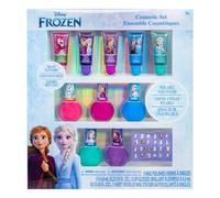 Disney Frozen 2 Set de Maquillage cosmétique Super Scintillant pour Les Filles avec des Autocollants à Ongles Vernis à lèvres 11 pièces Parfaits pour Le Cadeau d'anniversaire par Townley Girl