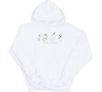 Disney - "Frozen 2 Shape-Shifter" sweat à capuche pour fille BI7594 (152-158) (Blanc)