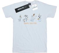 Disney - "Frozen 2 Shape-Shifter" T-shirt pour homme BI26989 (S) (Blanc)