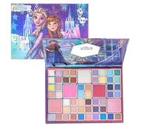 Disney Frozen 55 Well Eye Shadow Palette avec miroir, maquillage pour filles et adolescents, couleurs scintillantes et mates, par Townley Girl