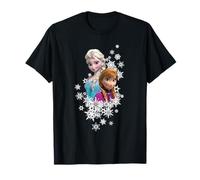 Disney Frozen Anna and Elsa Snowflakes T-Shirt