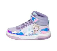 Disney Frozen Baskets pour Filles, Chaussures Baskets Haute Cadeau pour Filles, Taille EU 27
